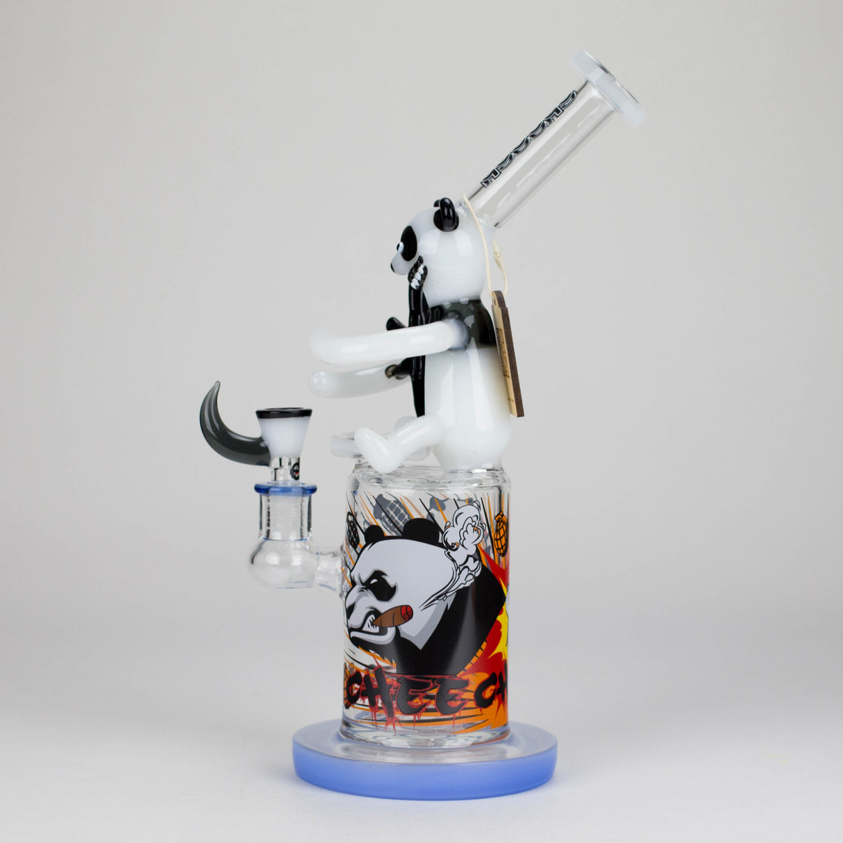 Cheech | 11" The Panda Bong CHE-331 Glass Bong Smoking Cat Distribution