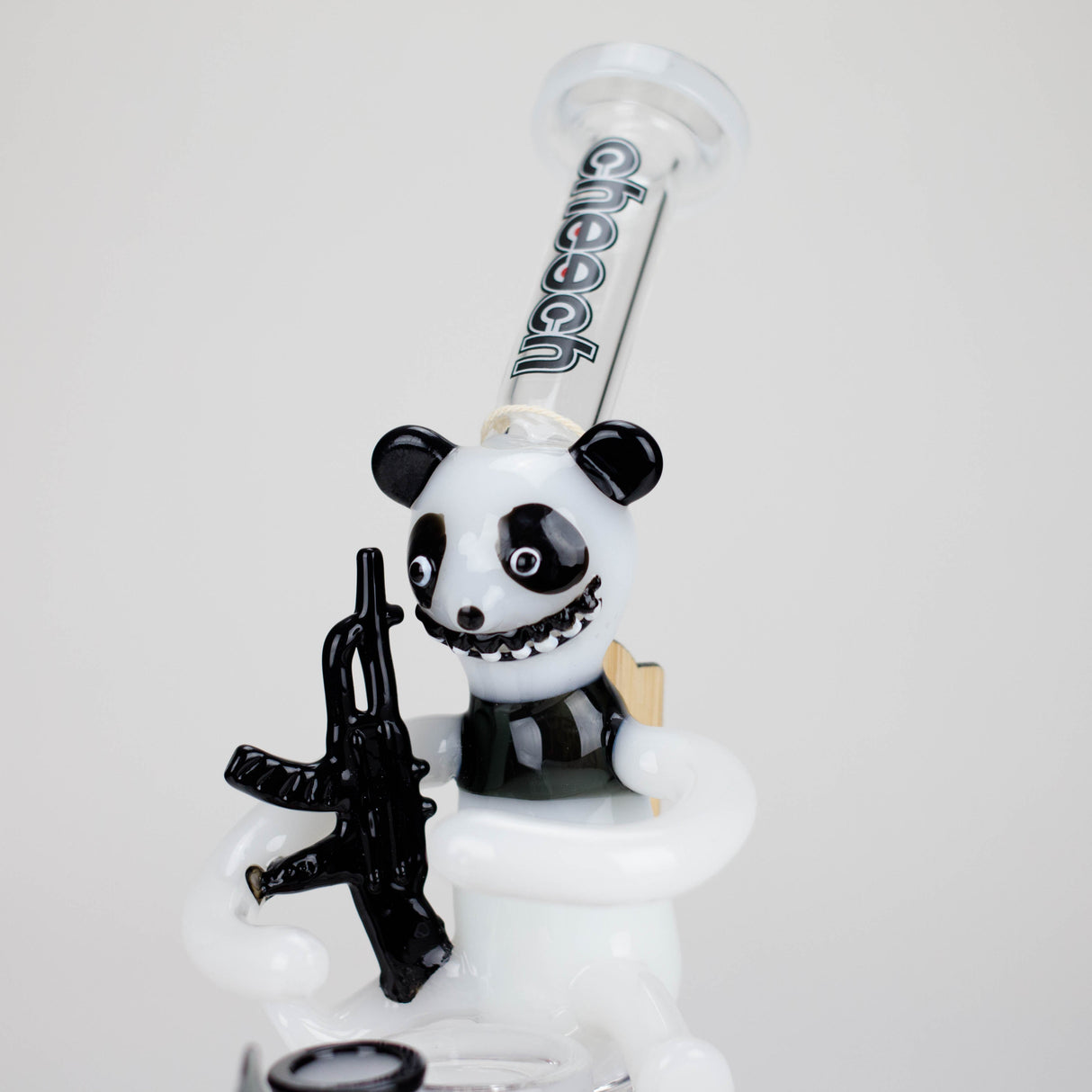 Cheech | 11" The Panda Bong CHE-331 Glass Bong Smoking Cat Distribution
