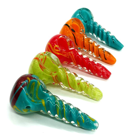 Insideout Twist Glass Pipe 3.5" - Assorted Design [PIP677]_0