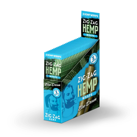 Zig Zag Hemp Wraps Flavored - 25 pouches Box_3
