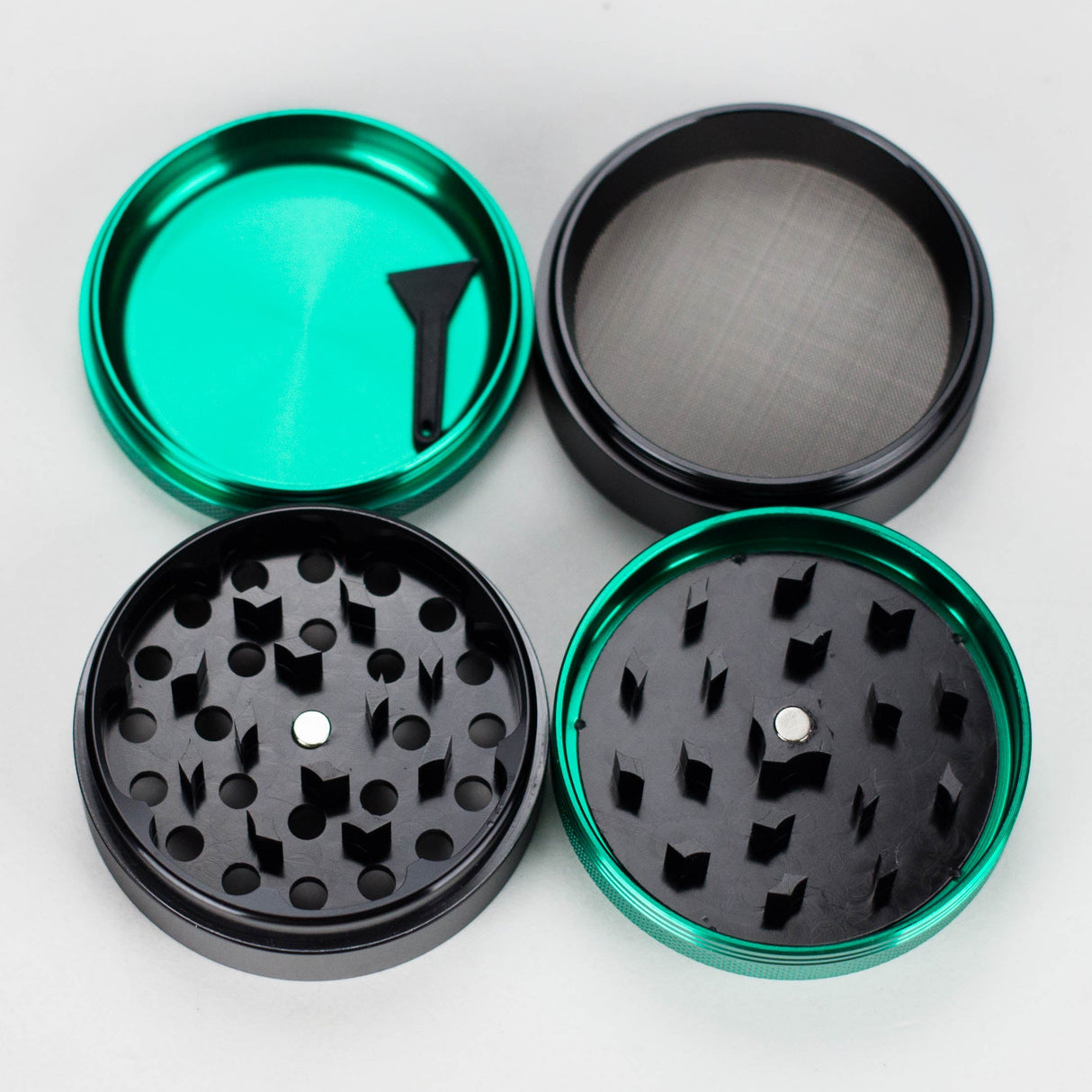 Rolling Club | 2.5" 4 Piece Highlight Grinder Regular Grinder Maq Distributors