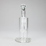 Tree Glass | 9" Glass Rig Cluster Perc with Banger Glass Rig Maq Distributors