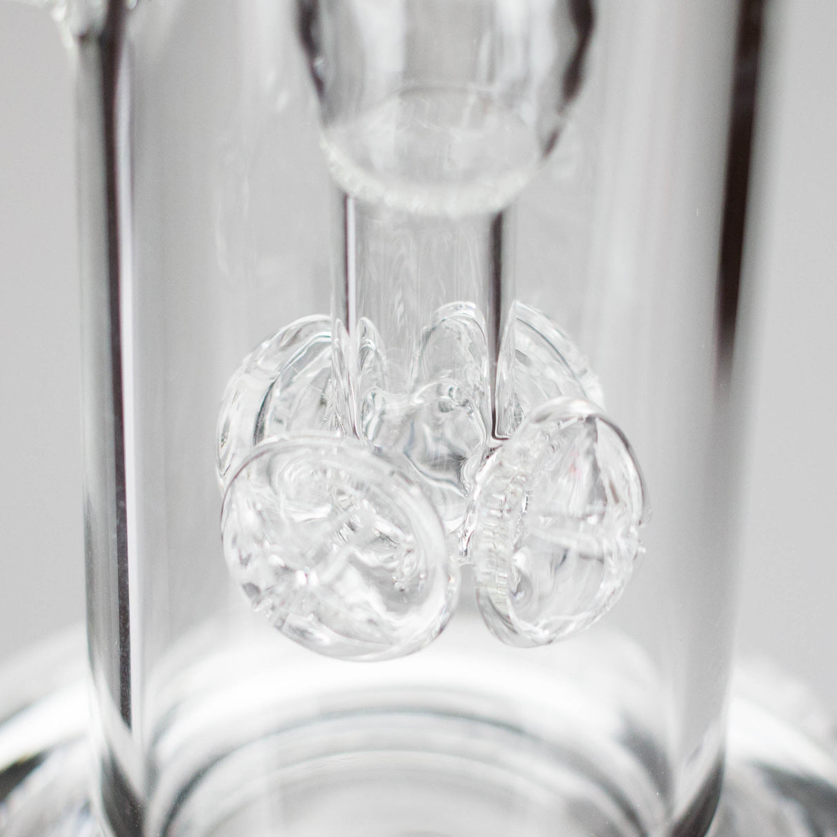 Tree Glass | 9" Glass Rig Cluster Perc with Banger Glass Rig Maq Distributors