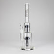 Tree Glass | 15" Double Tree Cake Bong Glass Bong Maq Distributors