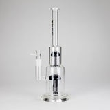Tree Glass | 15" Double Tree Cake Bong Glass Bong Maq Distributors