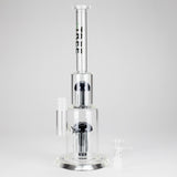 Tree Glass | 15" Double Tree Cake Bong Glass Bong Maq Distributors