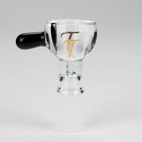 Tech Tubes | Signature 19mm Glass Bowl Bowl · Banger · Oil Burner Maq Distributors Black