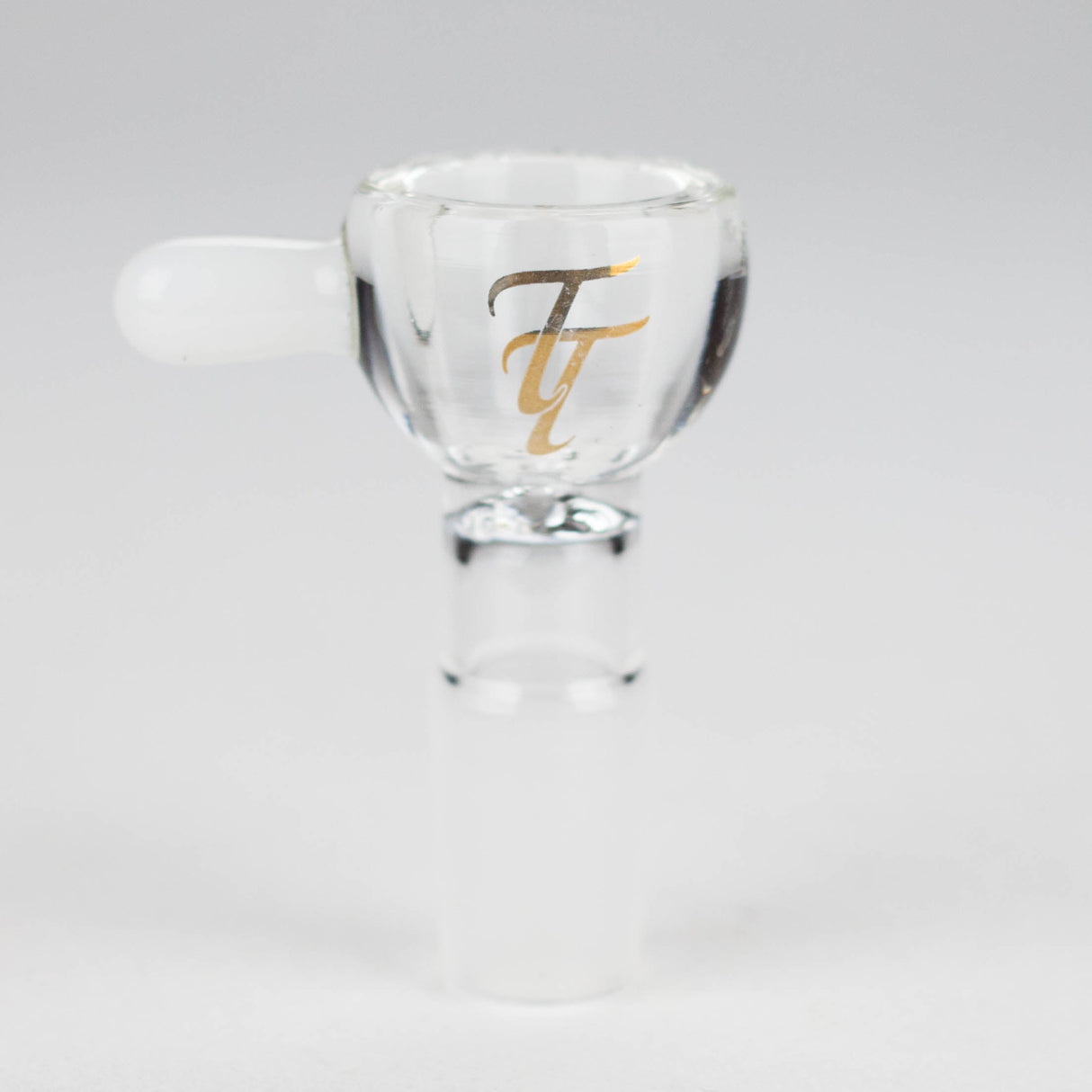 Tech Tubes | Signature 19mm Glass Bowl Bowl · Banger · Oil Burner Maq Distributors White