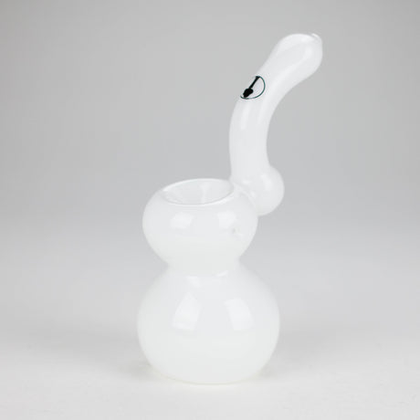 Tree Glass | 7" Showerhead Sherlock Glass Bubbler Glass Pipe Maq Distributors White