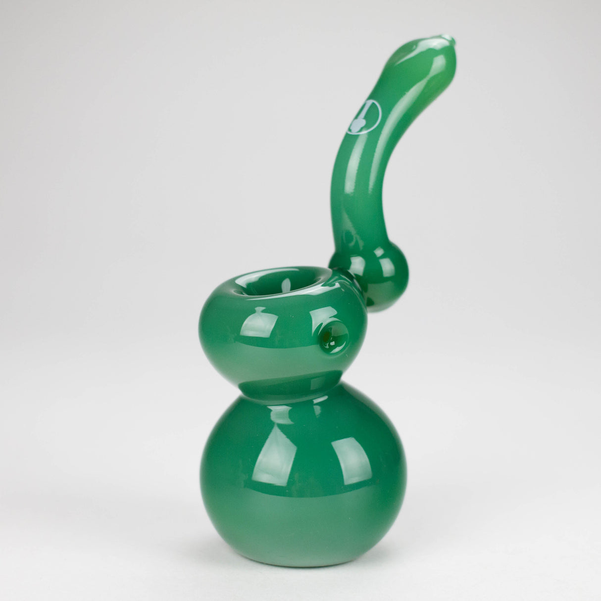 Tree Glass | 7" Showerhead Sherlock Glass Bubbler Glass Pipe Maq Distributors Jade Green