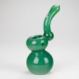 Tree Glass | 7" Showerhead Sherlock Glass Bubbler Glass Pipe Maq Distributors Jade Green