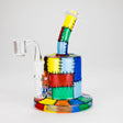 Karma | 6" Patches Design Inline Glass Dab Rig Glass Rig Maq Distributors