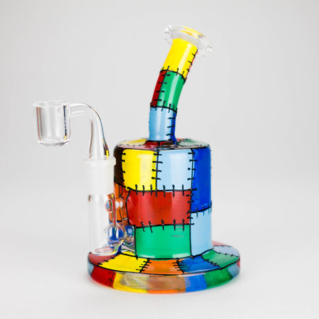 Karma | 6" Patches Design Inline Glass Dab Rig Glass Rig Maq Distributors