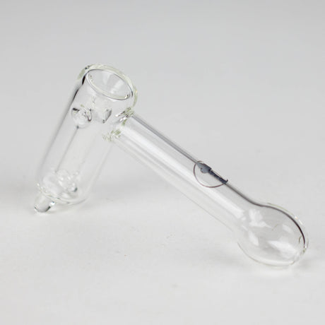 Tree Glass | 4.5" Thin Showerhead Hammer Glass Bubbler Glass Pipe Maq Distributors Clear