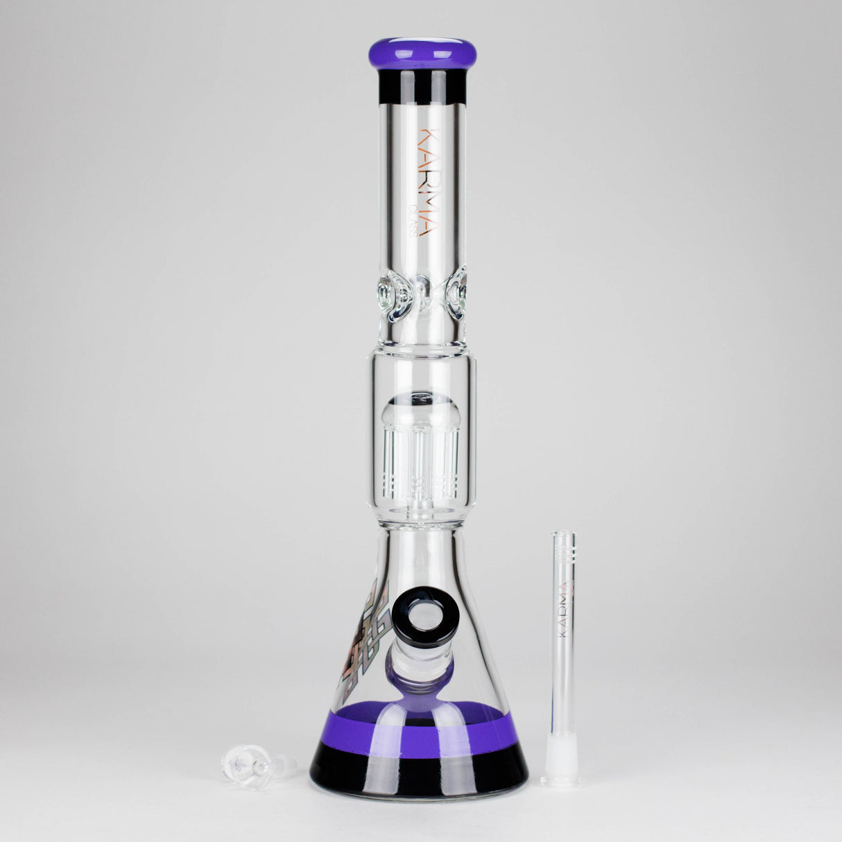 Karma | 17" Tree Purps Glass Bong Glass Bong Maq Distributors