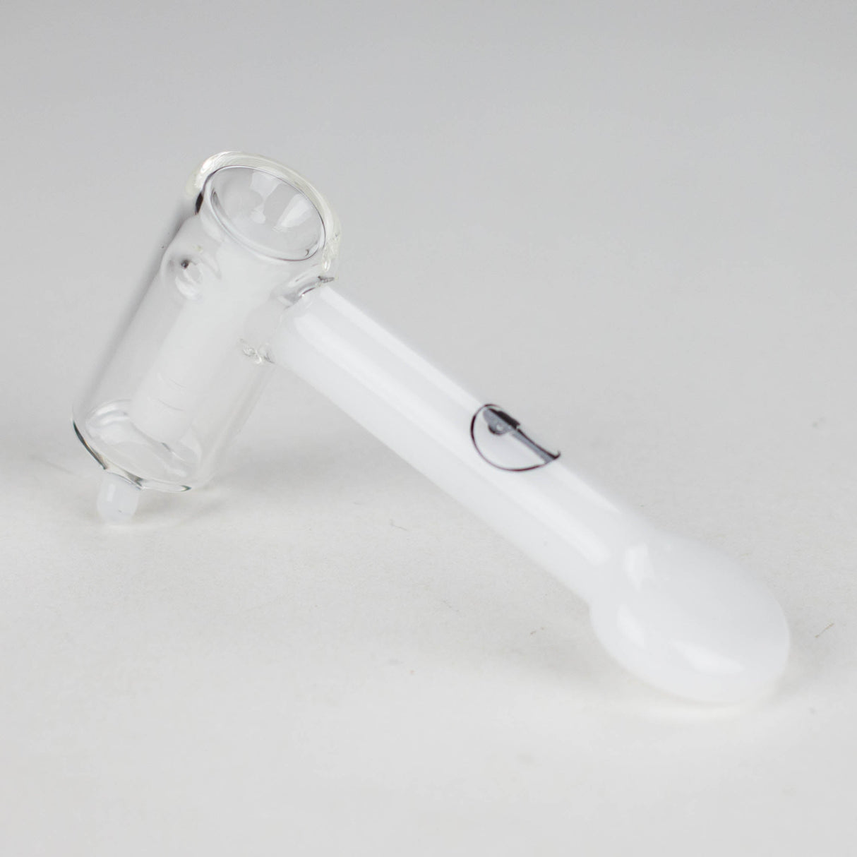 Tree Glass | 4.5" Thin Showerhead Hammer Glass Bubbler Glass Pipe Maq Distributors White