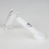 Tree Glass | 4.5" Thin Showerhead Hammer Glass Bubbler Glass Pipe Maq Distributors White