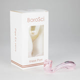 BoroSci | 4" Mini Sherlock Glass Pipe Glass Pipe Maq Distributors