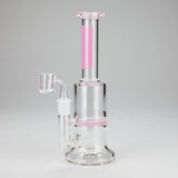 BoroSci | 7" Honeycomb Glass Rig Glass Rig Maq Distributors Pink