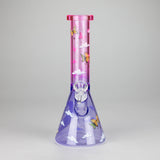 10" Glass Bong With The Butterfly Design Glass Bong 777 Smoke