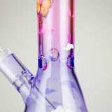 10" Glass Bong With The Butterfly Design Glass Bong 777 Smoke