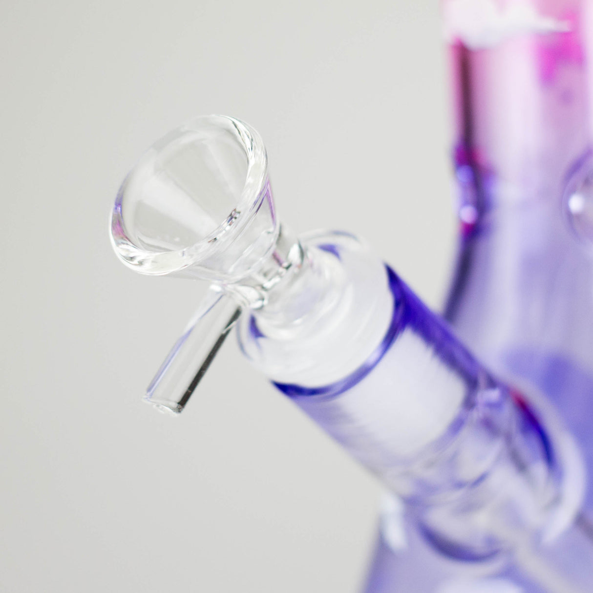10" Glass Bong With The Butterfly Design Glass Bong 777 Smoke