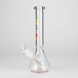WellCann | 10" Beaker Glass Bong Glass Bong Smoking Cat Distribution