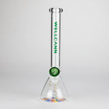 WellCann | 11" Beaker Glass Bong Glass Bong Smoking Cat Distribution