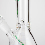 WellCann | 11" Beaker Glass Bong Glass Bong Smoking Cat Distribution