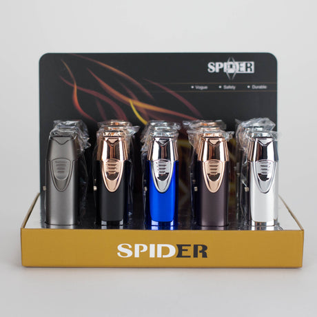 Spider | Refillable Torch Lighter [SP-980] - 20/Display Torch The MST