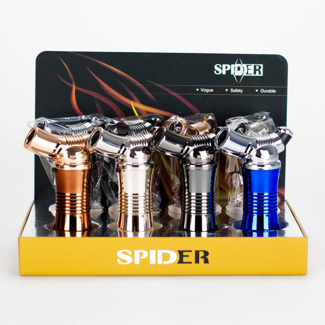 Spider | Refillable Torch Lighter [SP-565] - 8/Display Torch The MST