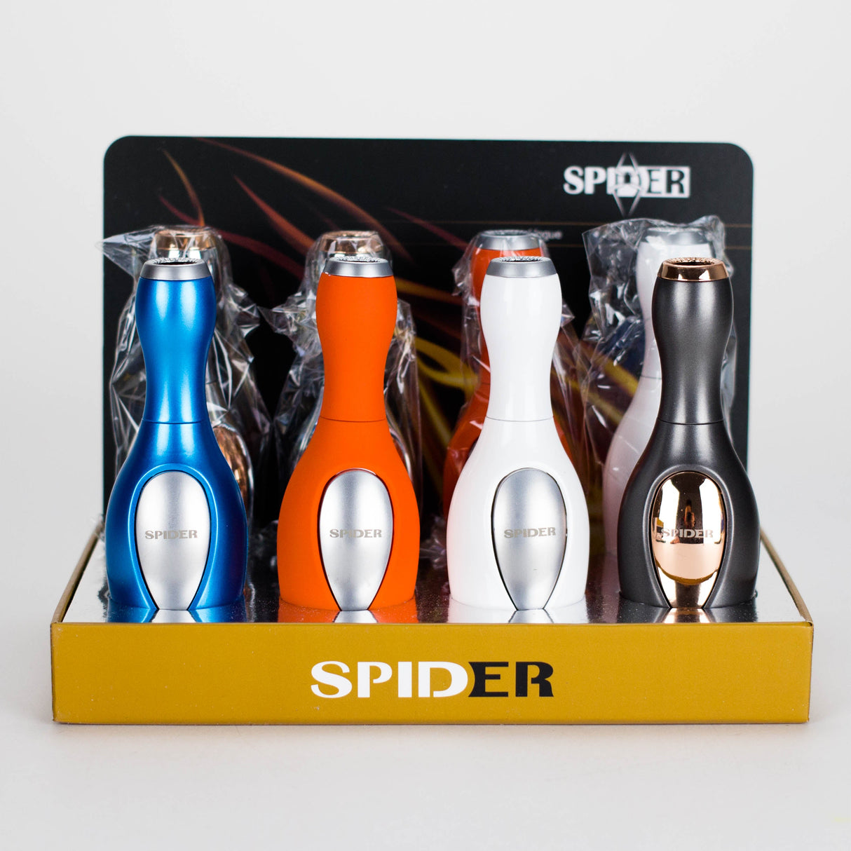 Spider | Refillable Torch Lighter [SP-397] - 8/Display Torch The MST