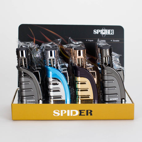 Spider | Refillable Torch Lighter [SP-315] - 12/Display Torch The MST