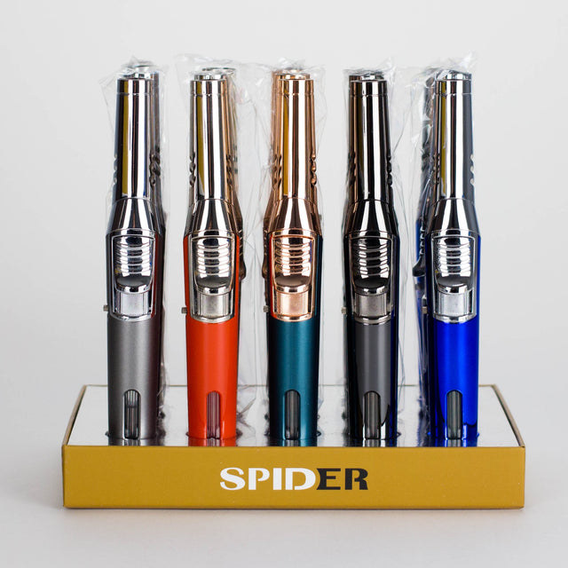 Spider | Refillable Rotation angle Torch Lighter [SP-317] - 15/Display Torch The MST