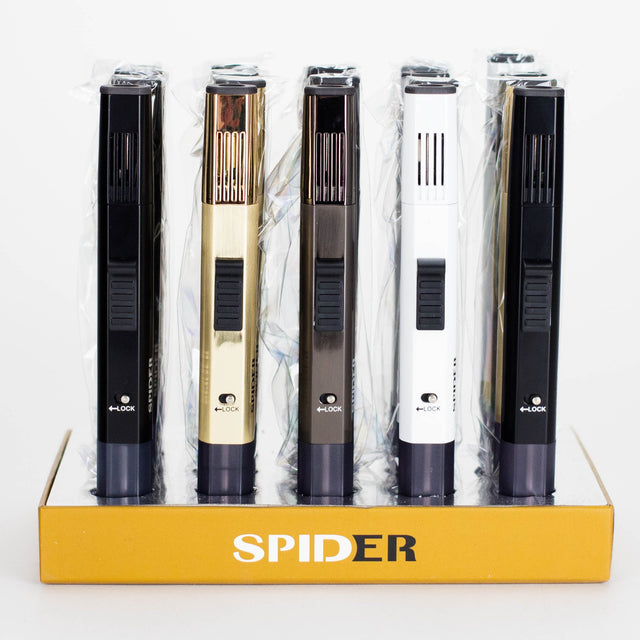 Spider | Refillable Torch Lighter [SP-323] - 20/Display Torch The MST