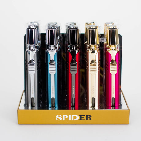 Spider | Refillable Torch Lighter [SP-993A] - 15/Display Torch The MST