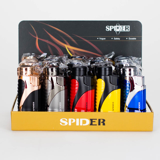Spider | Refillable Torch Lighter [SP-399] - 20/Display Torch The MST