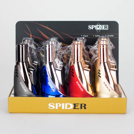 Spider | Refillable Torch Lighter [SP-991] - 12/Display Torch The MST