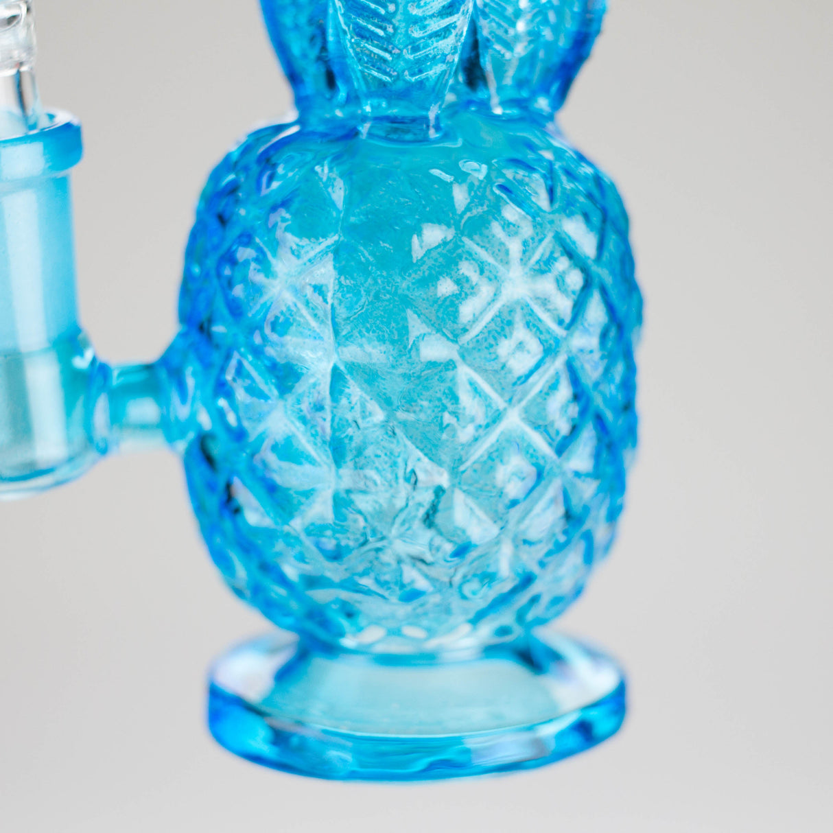 5″ Blue Pineapple Soft Glass Bong [TX213] Glass Bong Canadian Distributor
