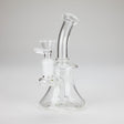 6″ Clear Glass Bong with water diffuser [DCK-017] Glass Bong Canadian Distributor