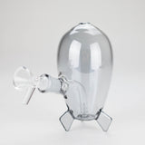 4″ Grey Rocket Glass Bong [XD022] Glass Bong Canadian Distributor