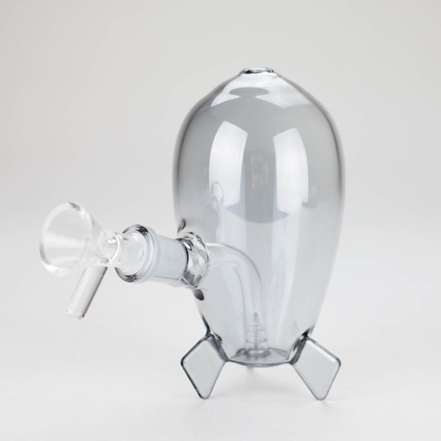4″ Grey Rocket Glass Bong [XD022] Glass Bong Canadian Distributor