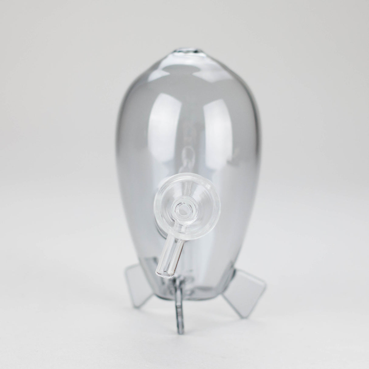 4″ Grey Rocket Glass Bong [XD022] Glass Bong Canadian Distributor