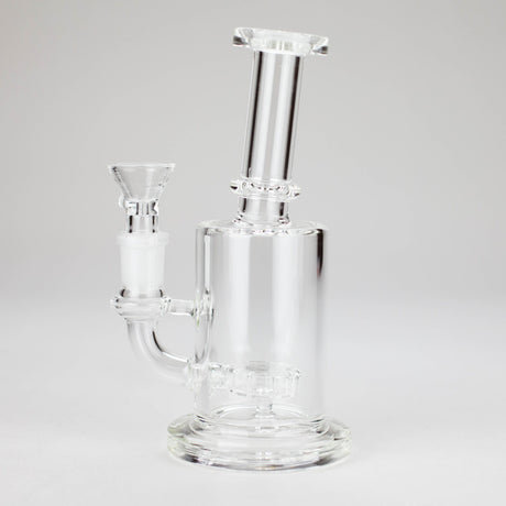 7″ Clear Glass Bong with water diffuser [C1041] Glass Bong Canadian Distributor