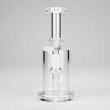 7″ Clear Glass Bong with water diffuser [C1041] Glass Bong Canadian Distributor
