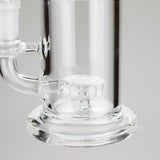 7″ Clear Glass Bong with water diffuser [C1041] Glass Bong Canadian Distributor