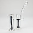 6″ Clyde Bubbler – Dual Chamber Glass Bong [DCK-018] Glass Bong Canadian Distributor