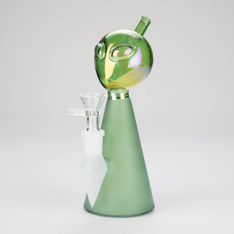 7″ Green Alien Glass Bong [XD020] Glass Bong Canadian Distributor