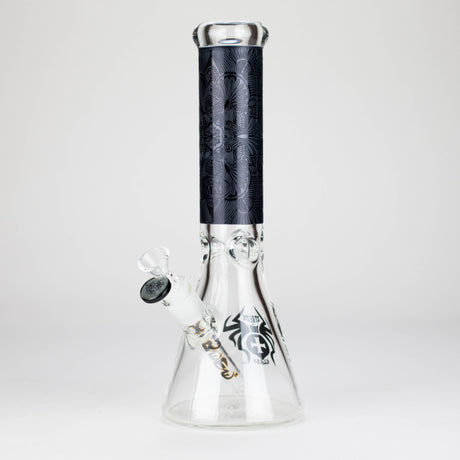 Xtreme | 13″ 7mm Glass Water Bong [XTR-M207] Glass Bong Canadian Distributor Black