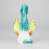 8" Folky Bird Design Ceramic Bong – Artistic Handcrafted Style [ES088WP] Ceramic Bong Canadian Distributor